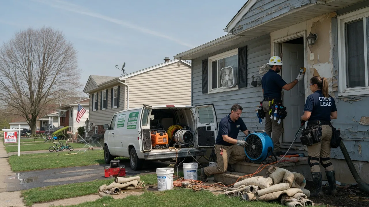 Flood Cleanup in Little Chute, WI near me